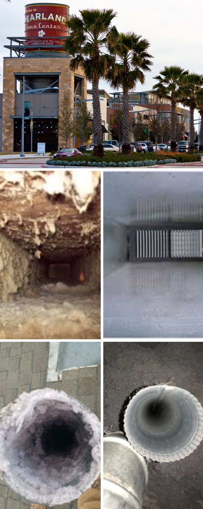 Infographic air duct Pearland